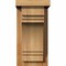 Ekena Millwork Pescadero Rough Sawn Corbel w/Backplate, Western Red Cedar, 6"W x 8"D x 12"H COR06X08X12PEC01RWR - alternate 2